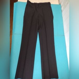 School Apparel Womens Unhemmed Straight Dress Pants Size 10V W32.5 L36 -New
